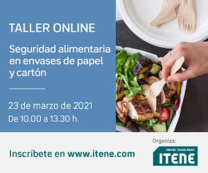 Taller online - Seguridad alimentaria en envases de papel y cartón Del 23 marzo, 2021
