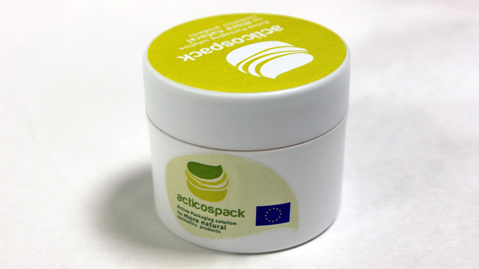 Envases cosmeticos obtenidos en el proyecto ACTICOSPACK por ITENE