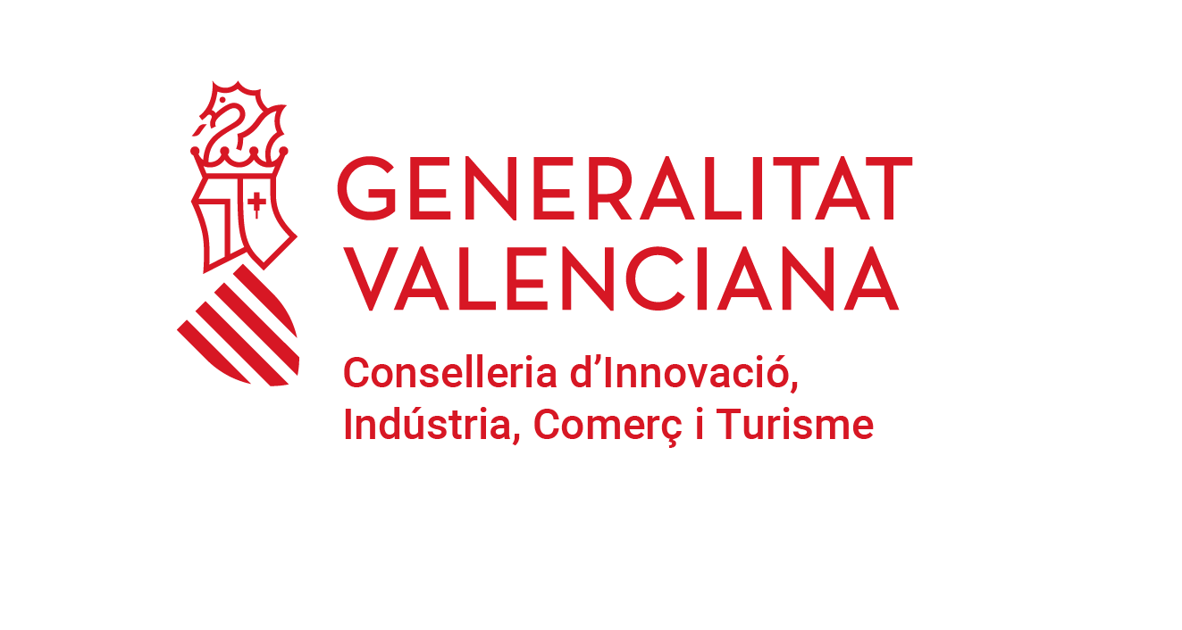 Con la financiación de la Conselleria de Innovación, Industria, Comercio y Turismo y la estrategia S3-CV de la Generalitat Valenciana